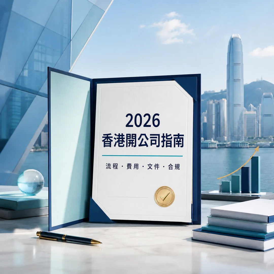2026香港有限公司註冊流程、政府費用及所需文件指南