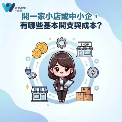 2025.12.19裸辭創業必算！開一家小店或中小企，有哪些基本開支與成本？壓縮圖