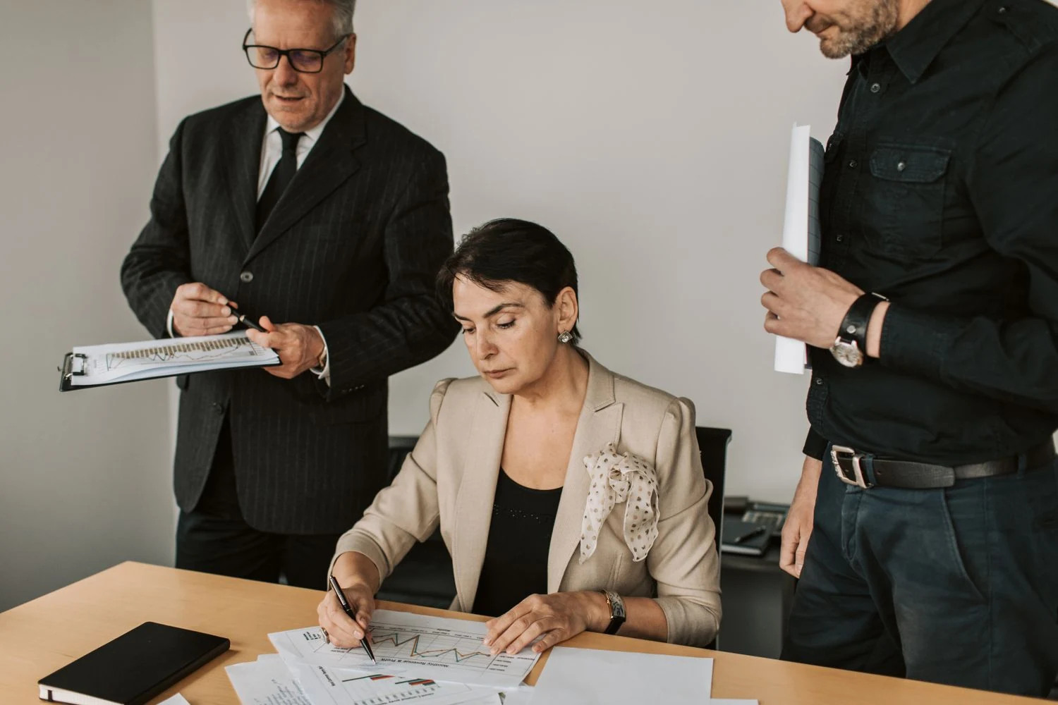 Information used to prepare a quote · Business context photo