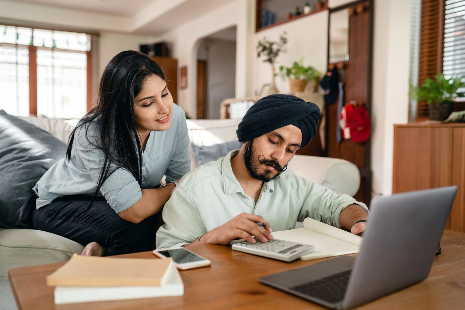 Personal tax filing services · Business context photo