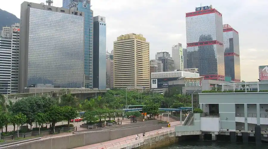 香港商業區景觀 / Hong Kong business district